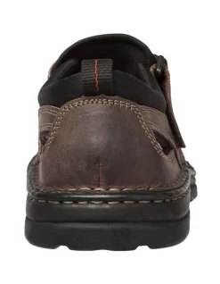 Hush Puppies Spartan Closed Back Brown Sandal -Men Shoe Store 323115130 4 720x928