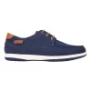 Hush Puppies Dusty Navy Nubuck Lace Up Boat Shoe