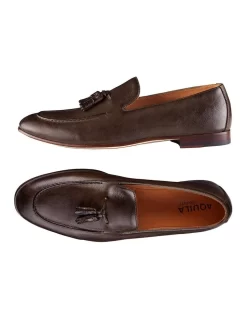 Alberto Leather Tassel Loafers In Brown -Men Shoe Store 717037480 3 3 720x928