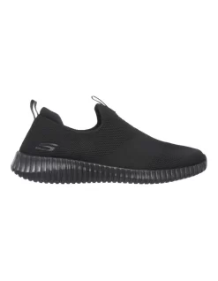 Skechers Elite Flex Wasik Sneaker In Black