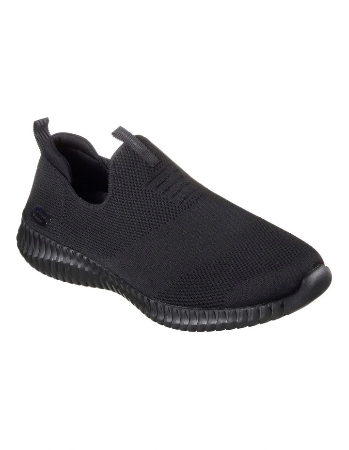 Skechers Elite Flex Wasik Sneaker In Black 2 Skechers Elite Flex Wasik Sneaker In Black - Image 2