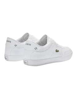 Lacoste Court-Master White Lace-Up Sneaker -Men Shoe Store 786352510 3 720x928