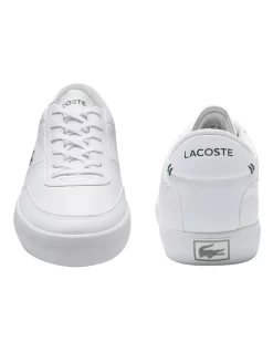 Lacoste Court-Master White Lace-Up Sneaker -Men Shoe Store 786352510 5 720x928
