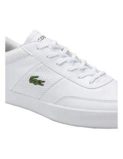 Lacoste Court-Master White Lace-Up Sneaker -Men Shoe Store 786352510 6 720x928