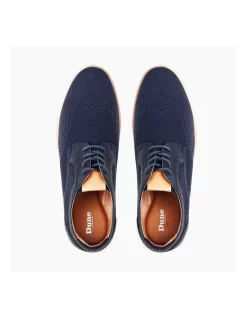 Dune London Barbed Navy -Men Shoe Store 847547920 3 720x928