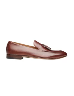 Alberto Tan Leather Loafers