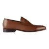 Hadden Brown Leather Penny Loafers