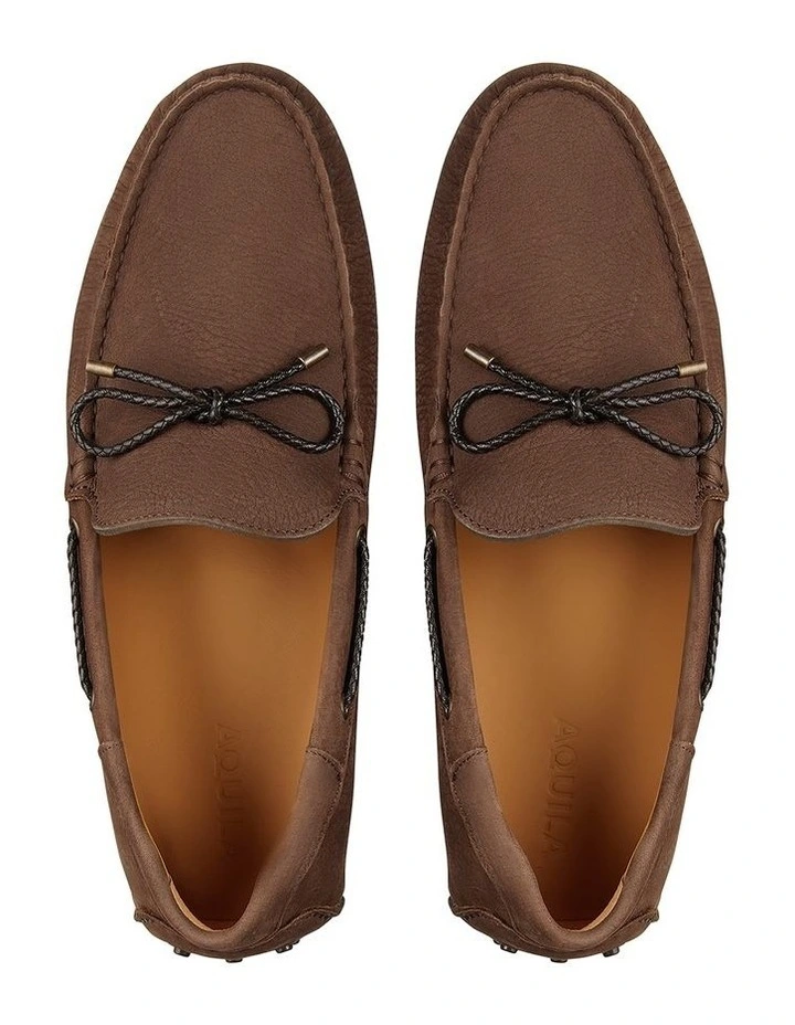 California Brown Nubuck Driving Shoes 3 California Brown Nubuck Driving Shoes - Image 3