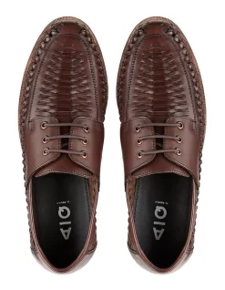 Rowan Brown Leather Casual Shoes -Men Shoe Store 869276440 3 720x928