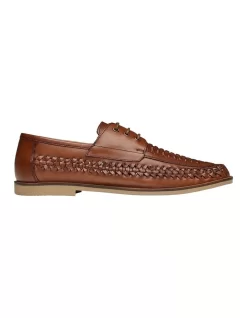 Rowan Tan Leather Casual Shoes