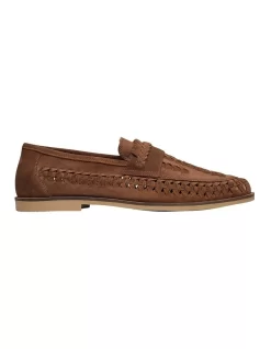 Trey Tan Suede Slip On Shoes
