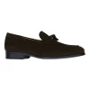 Suede Wesley Loafer Dark Brown