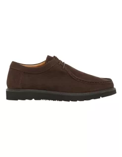 Oxford Merrik Suede Wallabee Boots In Brown