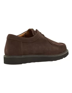 Oxford Merrik Suede Wallabee Boots In Brown -Men Shoe Store 905319190 3 720x928