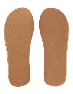 Quiksilver Hillcrest Brown Thongs -Men Shoe Store 910418590 3 720x928
