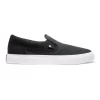 DC Manual Textile Black Slip On Shoes