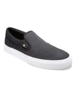 DC Manual Textile Black Slip On Shoes 6 DC Manual Textile Black Slip On Shoes -Men Shoe Store 912685600 3 720x928