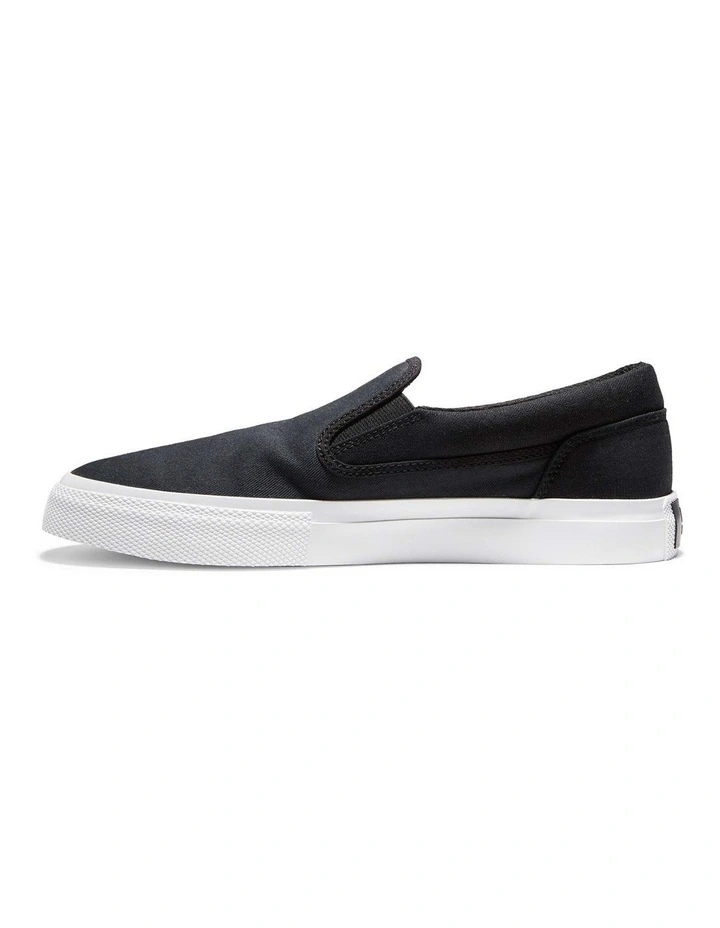 DC Manual Textile Black Slip On Shoes 4 DC Manual Textile Black Slip On Shoes - Image 4