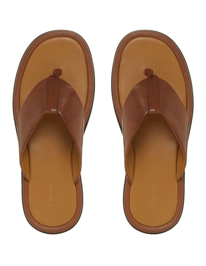 Dune London Fizzz Sandal In Tan 4 Dune London Fizzz Sandal In Tan - Image 4