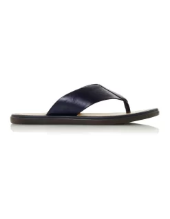 Dune London Fizzz Sandal In Navy
