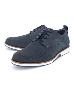 Dune London Balad Lace-Up Shoes In Blue -Men Shoe Store 914775040 3 720x928