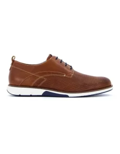 Dune London Balad Lace-Up Shoes In Tan