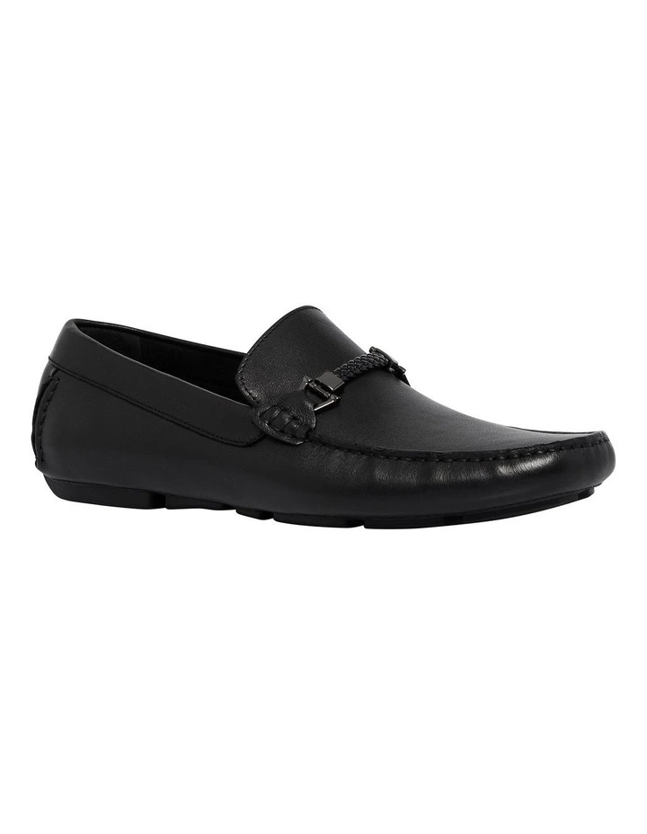 Dune London Beacons Loafers Black 2 Dune London Beacons Loafers Black - Image 2