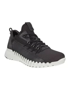 ECCO Zipflex Low Shoes In Black
