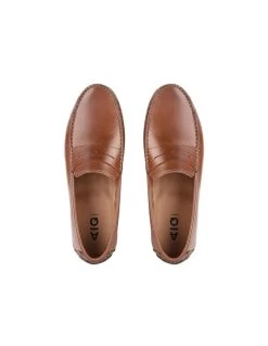 Conwell Leather Driving Shoes In Tan -Men Shoe Store 930064150 3 720x928