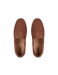 County Suede Driving Shoes In Tobacco -Men Shoe Store 930064330 3 720x928