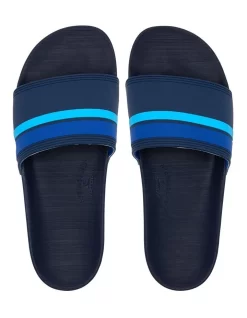 Quiksilver Rivi Slides In Blue -Men Shoe Store 933692500 4 720x928