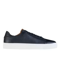 Deco 2.0 Leather Sneakers In Navy