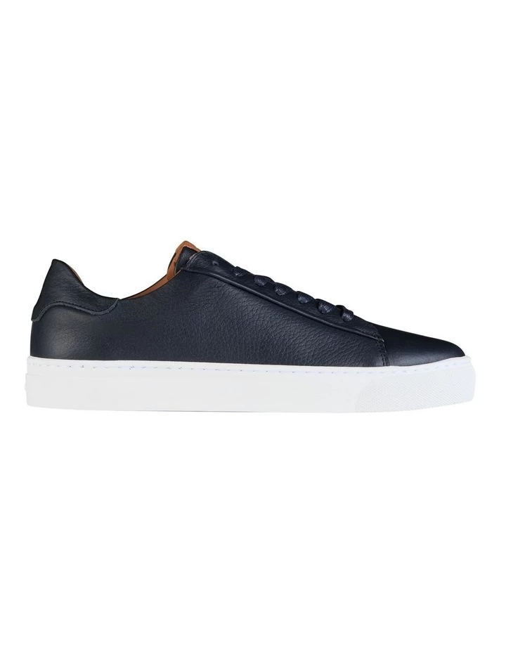 Deco 2.0 Leather Sneakers In Navy 1 Deco 2.0 Leather Sneakers In Navy
