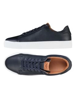 Deco 2.0 Leather Sneakers In Navy 6 Deco 2.0 Leather Sneakers In Navy -Men Shoe Store 938897020 3 1 720x928