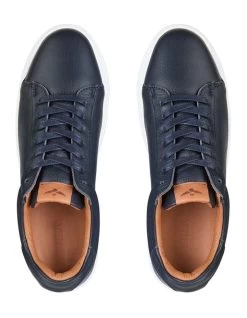 Deco 2.0 Leather Sneakers In Navy 7 Deco 2.0 Leather Sneakers In Navy -Men Shoe Store 938897020 4 720x928