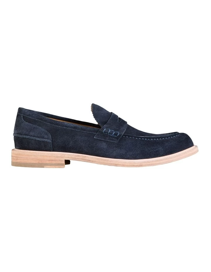 Princeton Suede Loafers In Navy 1 Princeton Suede Loafers In Navy
