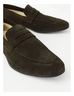 Austin Suede Loafer Loafer In Brown -Men Shoe Store 940221640 6 720x928
