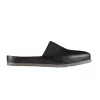 Fairmont Leather Slippers In Black