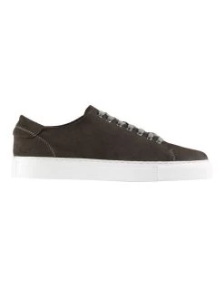 Cole Suede Sneakers In Charcoal