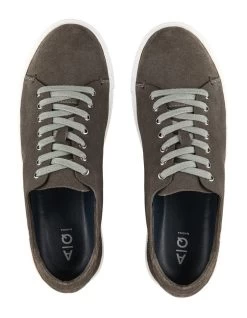 Cole Suede Sneakers In Charcoal -Men Shoe Store 948406060 3 720x928