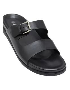 Oxford Marshal Leather Slide In Black -Men Shoe Store 948938050 3 720x928