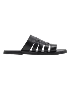Oxford Tristan Fisherman Slide In Black