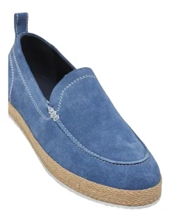 Oxford Joseph Suede Espadrille Shoes In Cobalt Blue -Men Shoe Store 948938770 3 720x928
