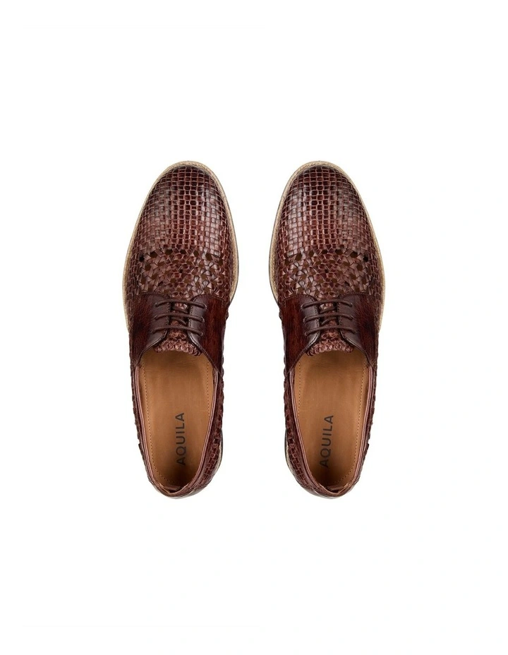 Cabo Leather Casual Shoes In Brown 4 Cabo Leather Casual Shoes In Brown - Image 4