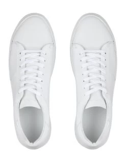 Vice Leather Sneakers In White -Men Shoe Store 950399380 4 720x928