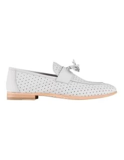 Carlo Nubuck Loafers In Grey