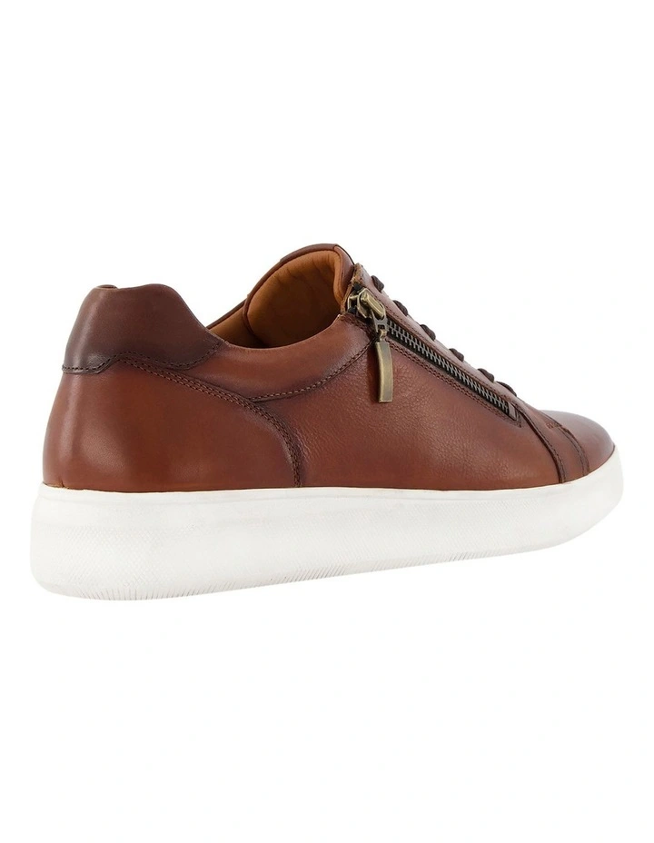 Dune London Tribute Sneaker In Tan 4 Dune London Tribute Sneaker In Tan - Image 4