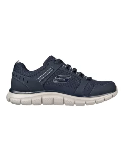 Skechers Track Knockhill Sneaker In Navy