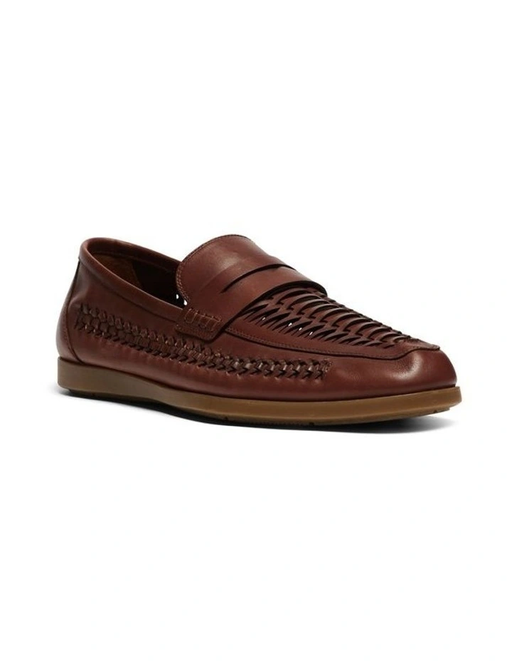 Gisborne Huarache Slip On In Redwood 2 Gisborne Huarache Slip On In Redwood - Image 2
