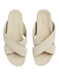 French Connection Reid Leather Cross Over Slide 7 French Connection Reid Leather Cross Over Slide -Men Shoe Store 955449820 955448830 4 720x928